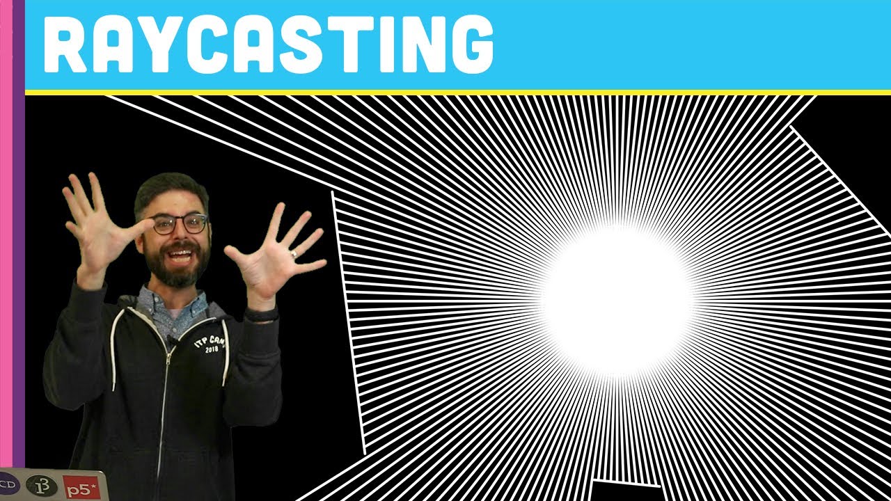 Coding Challenge 145 2d Raycasting Youtube