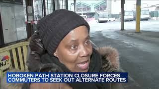 Hoboken PATH station closure forces commuters to seek out alternate routes