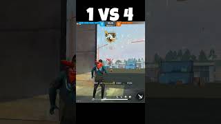 M500 Single Shot 1vs4 Only Headshot 🤯 | GARENA FREE FIRE #Shorts #Short #freefireshorts