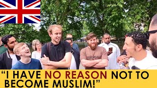 English Lads Accept Islam with Shamsi at Speaker's Corner