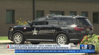 VCSO: All clear after bomb threat evacuates Ivy Tech in Terre Haute