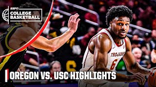 Oregon Ducks vs. USC Trojans |  Game Highlights | ESPN College Basketball