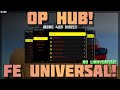 [New!] 🌀 Universal Hub Script 🔥 No Linkvertise! 400 HUB!! FE scripts! 🔥 PC & Mobile! (2024)