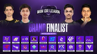 AJ ESPORTS PRESENTS WIN OR LEARN GRAND FINALS FT. #4Thrives, #7E, #KO