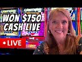 We Won a Cash Drawing LIVE and Winning on Slots with @ohyeahslots