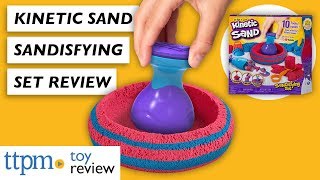 2019 Kinetic Sand Sandisfying Set toy review from Spin Master