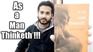 As a Man Thinketh || Book Review || Book recommended by Sandeep Maheshwari ||
