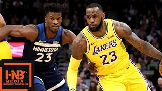 Los Angeles Lakers vs Minnesota Timberwolves Full Game Highlights | 10.29.2018, NBA Season
