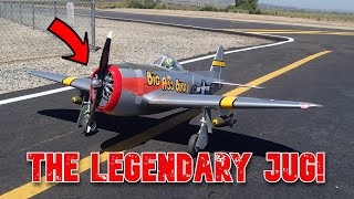 Phoenix Model P-47 Thunderbolt 30-35cc Gas/EP ARF - THE LEGENDARY JUG!