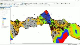 Cara menentukan lokasi potensi wisata alam dengan menggunakan Spatial analysist tools pada Arcgis