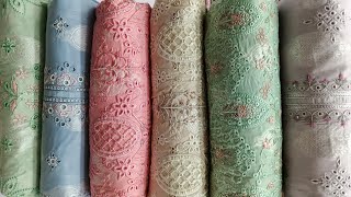 ChikanKari Embroidered Lawn Jaquard | Cutwork Diamond Dupatta | Summer Collection 2025 | Tawakkal