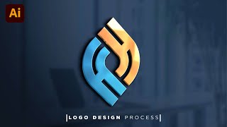 Logo Design - Letter Logo Design Tutorial | Modern Logo Design | Adobe Illustrator 2024l