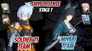 Soldier 11 Team \u0026 Miyabi x Section 6 Shiyu Critical Node Stage 7 (S Rank) | Zenless Zone Zero