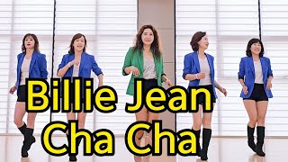 Billie Jean Cha Cha (BJCC) Line Dance |Improver |차차| Cha Cha|초중급라인댄스