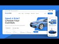 Car Rent Service Template  || HTML, CSS & Vanilla JS
