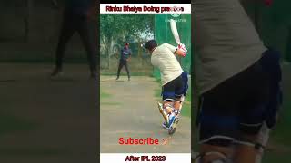 Rinku Singh batting in Nets #shorts #cricket #batting