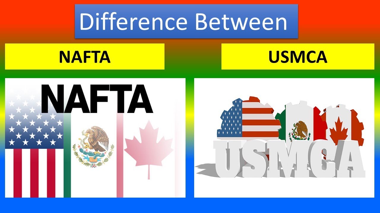 Difference Between NAFTA And USMCA - YouTube