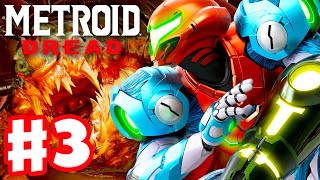 Metroid Dread - Gameplay Walkthrough Part 3 - Kraid Boss Fight! (Nintendo Switch)