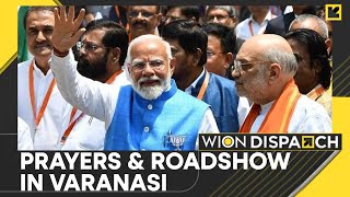 India PM Narendra Modi files nomination from Varanasi, offers prayers at Dasaswamedh Ghat | WION