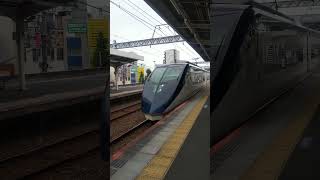 千住大橋駅｜スカイライナー40号（京成電鉄2代目AE形電車）上り特急通過。かっこいい人気車両。R5/6（東京都足立区）KEISEI RAILWAY SKYLINER Tokyo JAPAN TRAIN