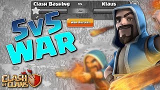 LESS THAN A 1% WIN!  5v5 FRIDAYS w/ Clash Bashing!!  Clash of Clans