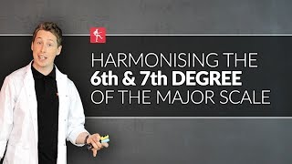 Harmonising The 6th & 7th Degree Of The Major Scale - Guitar Theory Lesson