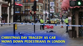 Shocking Christmas Morning Incident in London: Car Ploughs into Crowd  | Unseen News