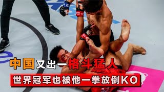 How many years of kung fu has this punch been? The Chinese young man punched KO world champion  whi