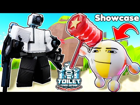 NEW REWORK ENGINEER AND EXCLUSIVE TITAN BEACH BALL MAN NO *Toilet Tower Defense Update Showcase*