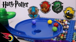 Harry Potter Marble Race: Which Hogwarts House is Best? | Premier Marble Racing