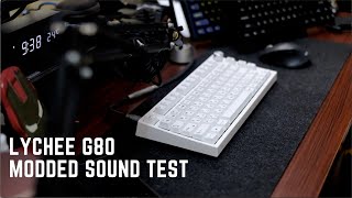 Lychee G80 | Modded Sound Test