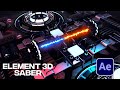 After Effects Tutorial | Element 3D & Saber Plugin