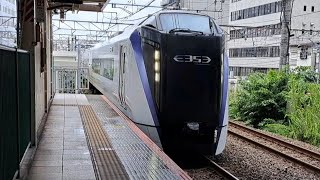 JR東日本E353系S114編成特急かいじ甲府行き立川駅到着(2023/9/9)