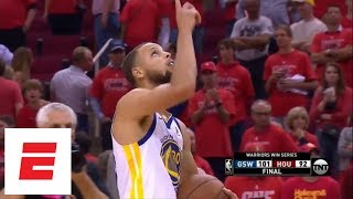 Best moments from Warriors defeating Rockets in Game 7 of 2018 Western Conferenc