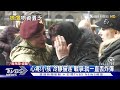 烏克蘭民眾全往西部逃 難民受凍...孩童 他們一直丟炸彈｜tvbs新聞