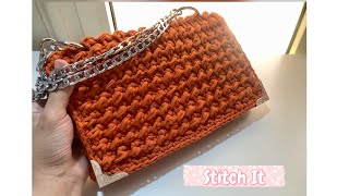 ‏Crochet easy bag for beginners- bag ng gantsilyo-Tığ işi çanta-Сумка крючком-Häkeltasche-크로셰 가방-