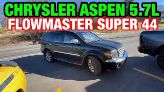 2007 Chrysler Aspen 5.7L HEMI V8 EXHAUST w/ FLOWMASTER SUPER 44 SERIES!