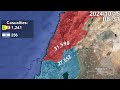 Israeli invasion of Lebanon: Every Day to November Mapped using Google Earth