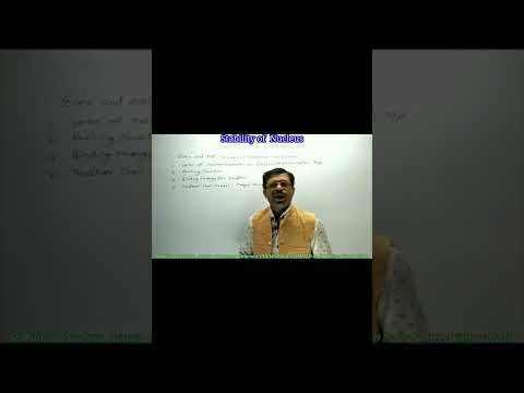 What does the stability of a nucleus depend on?