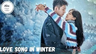 New Chinese Drama Romantic video💞 Love song in winter drama❤️kdrama Hindi rimix songs 2024💞 kdrama❤️