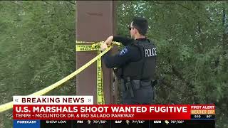 U.S. Marshals shoot Washington state fugitive near Tempe Marketplace