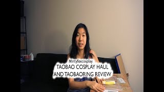 Taobao Cosplay Haul and Taobaoring Review