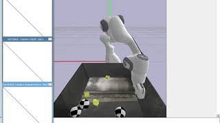 Panda PyBullet example test