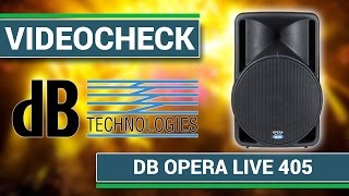 dB technologies Opera Live 405 im Test | stage.review