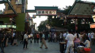 HD 720p walking in tokyo,asakusa 5/5