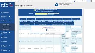 Sync From Manage Recipient - Dec 2018