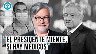 El gobierno debe contratar a médicos mexicanos, no a cubanos: Ruiz Healy