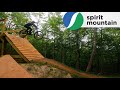 New Trails at Spirit Mountain! - Wild Cat Rework + Happy Hub Connector - Duluth, MN