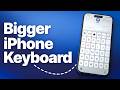 How to Make the iPhone Keyboard Bigger (3 Easy Ways)