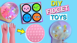 POP IT!! 6 IDEAS MARAVILLOSAS DE FIDGET TOY - Videos Virales TIK TOK Fidget Toys